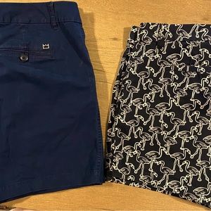 Women’s size 8 crown & ivy shorts like new condition. Flamingo